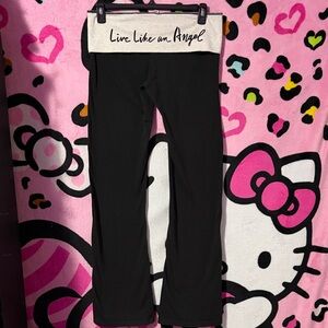 Victoria’s secret Fold over flare yoga pants